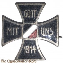 WK1  Patriotika Eisernes Kreuz 1914 Gott mit Uns