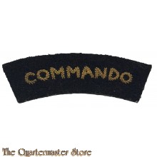 Shoulder title Commando (post WW2)