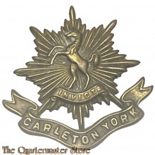 Cap badge The Carleton and York Regiment , 3rd Infantry Brigade, 1st Canadian Infantry Division