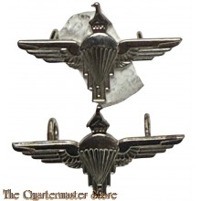 Collar insignia Parachute regiment India 1970s
