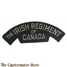 Shoulder title The Irish Regiment of Canada , 11th Infantry Brigade, 5th Canadian Armoured Division
