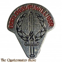 Metalen Insigne oorlogsvrijwilliger Kon. Marine / Mariniers 