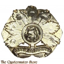 Baret embleem Regiment Infanterie Oranje Gelderland (aluminium)