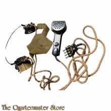 Headset  CLR with micr no 4 WW2 (Koptelefoonset WO2)