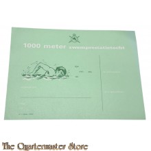 Document - Diploma 1000 meter zwemprestatietocht