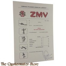 Dokument - Diploma Commando opleiding ZMV (Zware Militaire Vaardigheid)