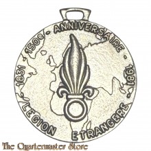 Metalen sleutelhanger 15oe Anniversaire Legion Etrangere 1831-1981