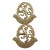 Collar badges set of 2 QMAAC & ATS Old Comrades Association membership 