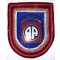 Beret flash 82nd Airborne Division HQ