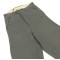 The German Army utilized a wide variety of long trousers and breeches, this is a private purchased pair of Luftwaffe Officer's or NCO's breeches. Nice blue/grey wool/rayon blend ribbed construction riding breeches, the breeches are not visible maker marke
