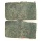Überschube  Schwere Artillerie-Abteilung 648 (pair of WH (Heer) shoulderboard 'slip-ons' Schwere Artillerie-Abteilung 648)