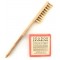 Zahnbürste und Solidox Zahnseife  (German wooden Toothbrush together with a package of 'Solidox' Tootpaste) 