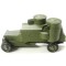 1916 WWI and Russian Civil War Austin Putilov Armored Car 