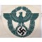Sporthemd abzeichen Polizei (Sportshirt insignia Police)
