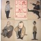 Spot prentbriefkaarten “the BIG FIVE” oorlogs leiders WW2