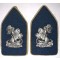 Kraag emblemen , Regiment Huzaren Sytzama