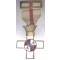 Spain – Order of Military Merit, I Class Cross with White Distinction (Orden del Mérito Militar, Cruz del 1ª Clase con Distintivo Blanco), 1938-1975 issue (Franco period).