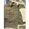 Austerity Pattern Battledress introduced in 1940 saw some small changes to the original design, a lined collar and slightly closer cut to the blouse and a new dressing pocket on the trousers with two pleats and an exposed shank button.