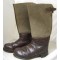 Stiefel Wolle und Leder 
