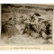 Press photo , WW1 Western front , British soldier writing home 