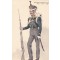 Prent briefkaart 1929 Eeuwfeest grenadiers en Jagers