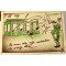Prent briefkaart 1940 mobilisatie Reveille de man die vijf minuten te vroeg blies
