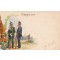 Prent briefkaart 1914 jager en grenadier