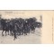 Prent briefkaart 1904 's Gravenhage uitrukken der Veld artillerie met muziek