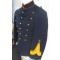 Atilla Gekleed Tenue van donkerblauwe wol voor officer Troepenmacht Suriname ca.. 1905)