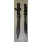 Bajonet 98K nummergelijk met sok, en vuistriem (Bayonet 98K with frog and troddel)