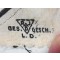 Large-sized BeVo 'Reichsarbeitsdienst' Sport-Shirt insignia.