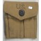 Kolf magazijntas M1 karabijn voor 2 magazijnen (Butt stock pouch for 2 M1 box mags)   In winkelwagen