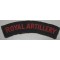 Shoulder title Royal Artillery (canvas)