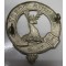 Lovats Scouts  Other ranks white metal Lovats Scouts cap badge post 1951