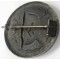 Black / SIlver wound badge 1939 with Award Documents