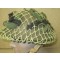 Helm MK II Canada met camo net  (Helmet MK II Canada with camo cover)