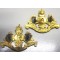 Collar badges Hastings & Prince Edwards Rgt Canada 1st Canadian Division