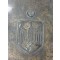 Wall plaque German soldier WW2 on wooden plate