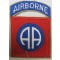 Mouwembleem 82nd Airborne Division (Sleeve patch 82nd Airborne Division)