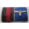 2 band spange treue dienst en Commemorative Medal of 1 October 1938