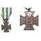 Metalen (Hasselt) Kruis 1830-1831 met miniatuur (Hasselt Cross 1830-1831 with miniature)