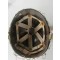 Helm M1 vaste haken en vroeg binnenwerk (M1 Helmet fixed loop 1942 M1 Helmet Liner - Rayon Web - Rectangular Washers)