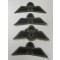 3 different Dutch Army Subdued cloth Parachute wings