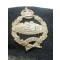Black CRAC beret with capbadge (Baret WW2 CRAC met badge)