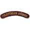 Shoulder title Coldstream Guards