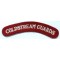 Shoulder title Coldstream Guards 