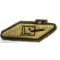 British Royal Tank Corps Regiment sleeve insignia.