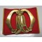 Baret embleem Militaire Academie (Cap badge Military University)