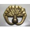 Baret embleem Grenadiers met buigpennen 1950