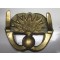 Baret embleem Grenadiers met buigpennen 1950